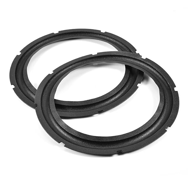 Zerone Zerone 2x10 Black Perforated Rubber Replacement Rings for Speakers & DIY Projects - View 9 of 10