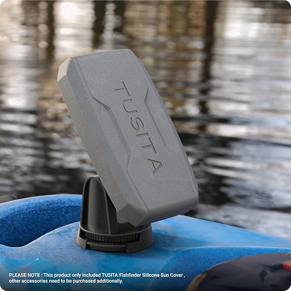 TUSITA Buy TUSITA Protective Cover for Garmin Striker Plus 4 & Vivid 4cv - Durable Silicone Sun Cover for Fishfinders - View 7 of 8