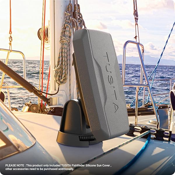 TUSITA Buy TUSITA Protective Cover for Garmin Striker Plus 4 & Vivid 4cv - Durable Silicone Sun Cover for Fishfinders - View 8 of 8