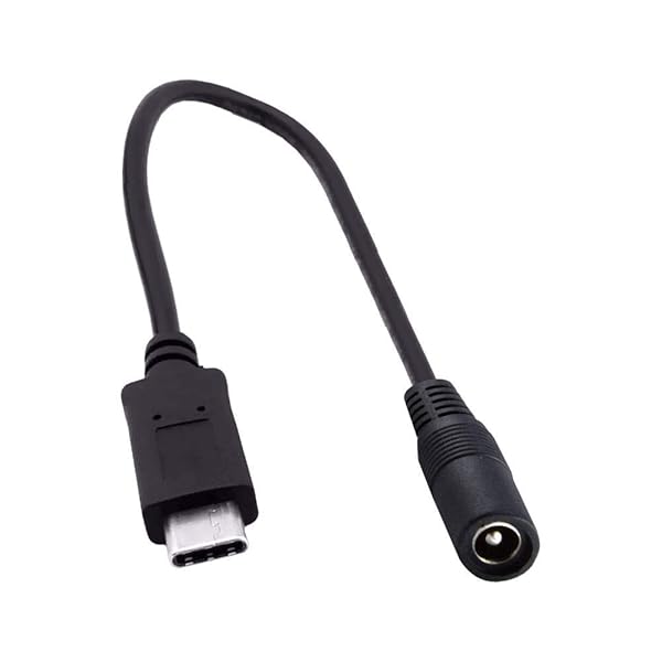 axGear axGear USB 3.1 Type C to DC 5.5x2.5mm Power Jack Extension Cable - Fast Charging Solution