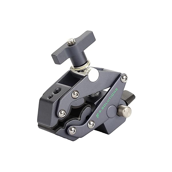 9.Solutions "9.Solutions Savior Clamp: Articulated Jaws & Hex Socket for 5/8" Pins - Max Load 66lbs, Perfect for Oddly Shaped Objects" - View 7 of 9