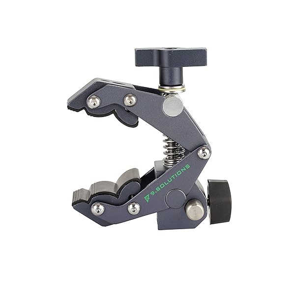 9.Solutions "9.Solutions Savior Clamp: Articulated Jaws & Hex Socket for 5/8" Pins - Max Load 66lbs, Perfect for Oddly Shaped Objects" - View 3 of 9