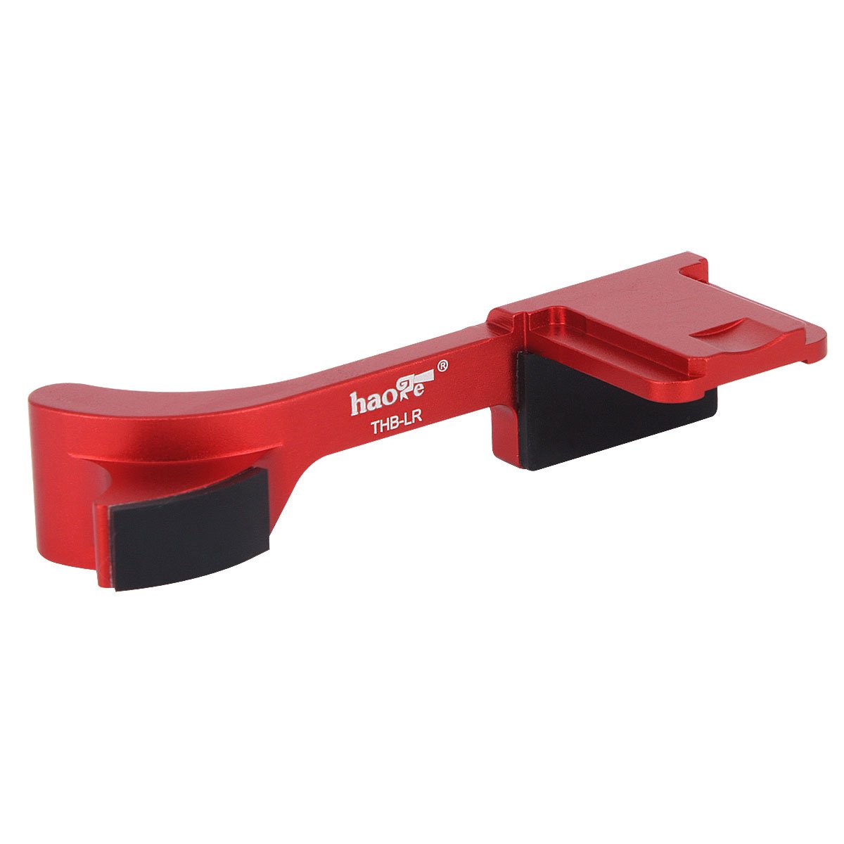 Haoge Haoge THB-LR Metal Hot Shoe Thumb Up Rest for Leica Q/Q-P Typ 116 - Red Hand Grip Accessory - View 5 of 6