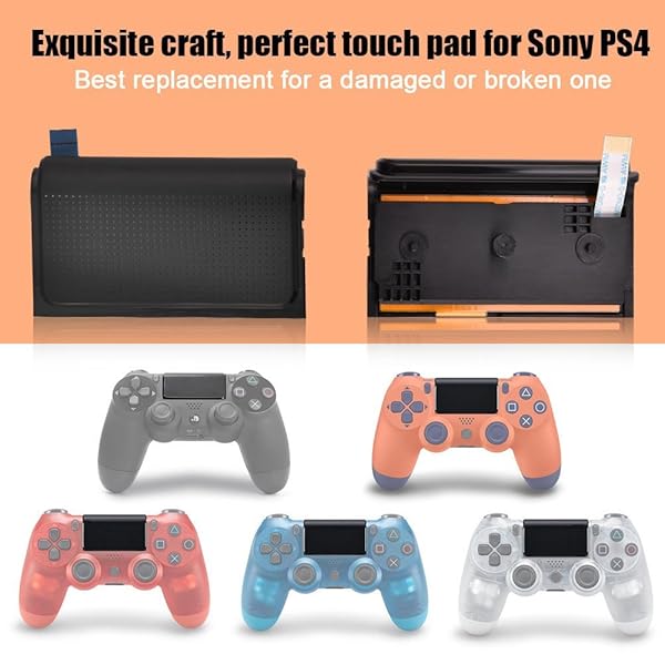 Zerone PS4 Game Controller Touch Pad Repair: Wearable Replacement Accessory for Ultimate Gaming Experience - View 10 of 10