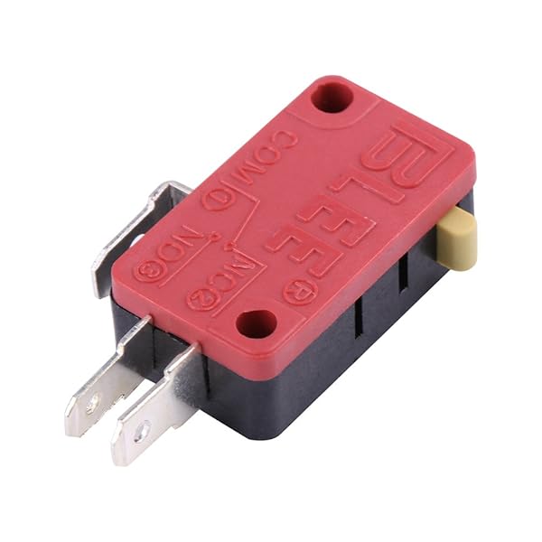 Hilitand 10Pcs Red 3-Pin Push Button Micro Switch for Arcade Gaming - Hilitand Replacement - View 7 of 9