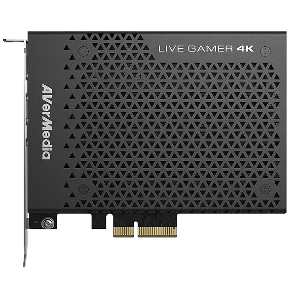 AVerMedia AVerMedia GC573 Live Gamer 4K Capture Card: Stream 4K60 HDR10 with Ultra-Low Latency for PS5, Xbox, OBS, Twitch & YouTube - View 4 of 10