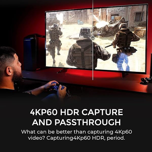 AVerMedia AVerMedia GC573 Live Gamer 4K Capture Card: Stream 4K60 HDR10 with Ultra-Low Latency for PS5, Xbox, OBS, Twitch & YouTube - View 7 of 10