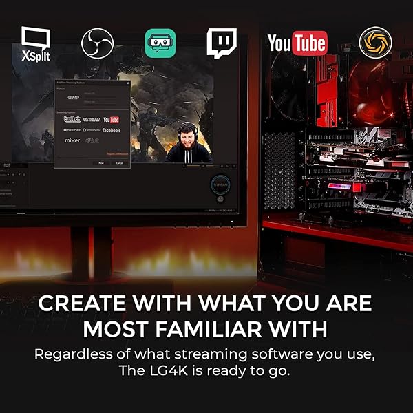 AVerMedia AVerMedia GC573 Live Gamer 4K Capture Card: Stream 4K60 HDR10 with Ultra-Low Latency for PS5, Xbox, OBS, Twitch & YouTube - View 10 of 10