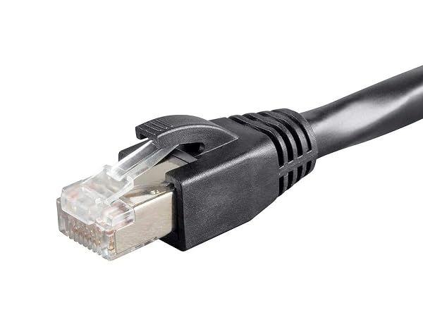 Monoprice Monoprice Entegrade Series 50ft Cat6 Network Patch Cable Black 23AWG F/UTP CMP Plenum Rated - View 2 of 4