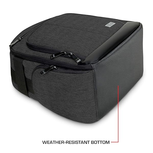 USA Gear USA GEAR DSLR Camera Backpack - Weather Resistant, Custom Dividers, Fits Canon, Nikon, Sony & More - View 8 of 10