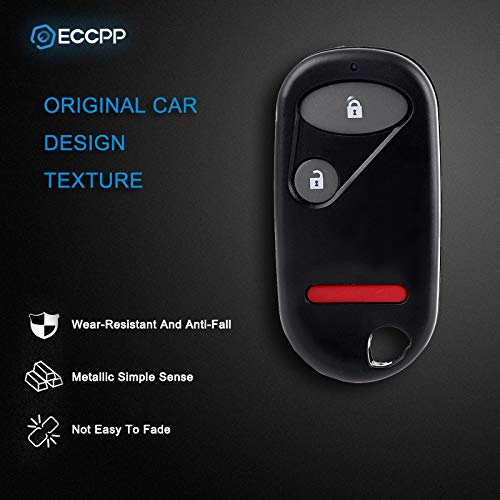 ECCPP NHVWB1U523 Key Fob Replacement for Honda Civic and Pilot Pack of 2 Keyless Entry Remote - View 3 of 6