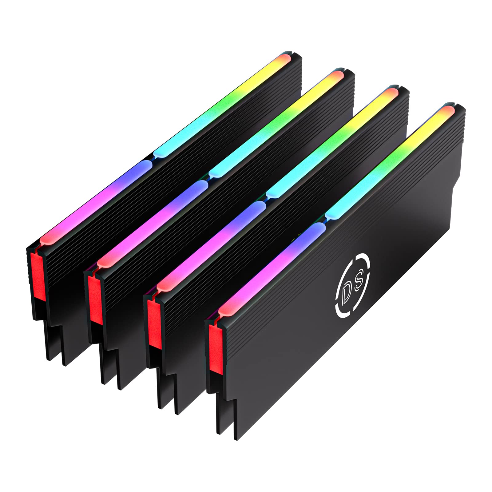 DS leddess DS Aluminum Alloy RAM Cooling Shell - ARGB Lig... | Poshace