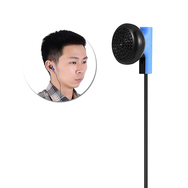 Zerone Zerone Mono Chat Earbud for PS4 - Wired In-Ear Gaming Headset with Mic, Compatible with Mobile, PC & Tablet - View 6 of 10