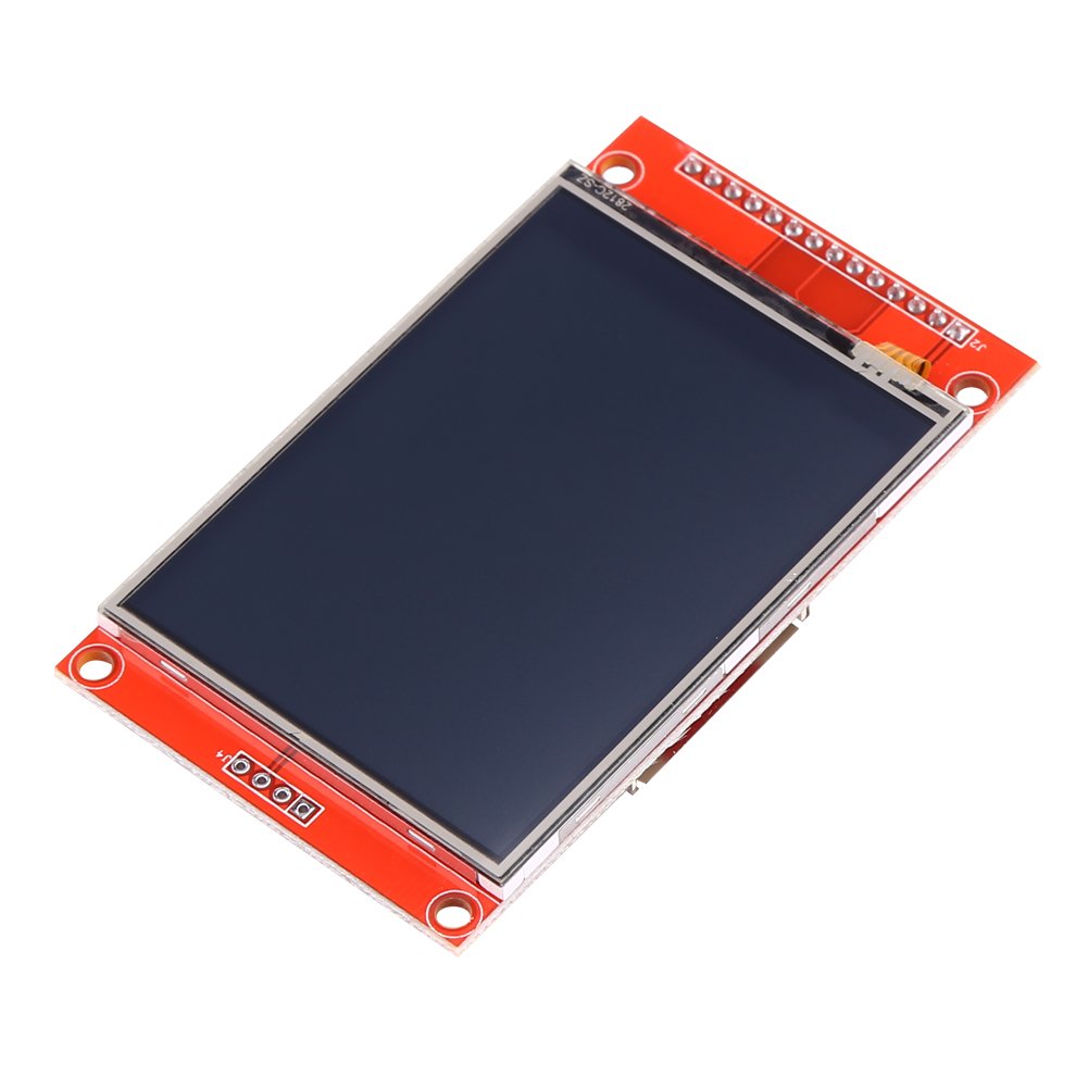 Akozon 2.8 Inch 240x320 SPI LCD Touch Panel Module ILI9341 for MEGA 5V 3.3V with PCB