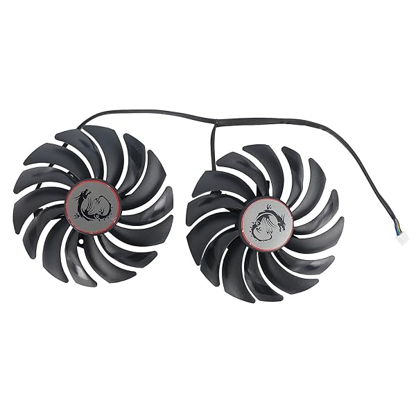 inRobert 95MM Replacement Fans for MSI GTX 1070/1080 Ti & RX 570/580/5600/5700 XT - Enhance Your Gaming Card Cooling