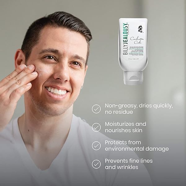 Billy Jealousy Billy Jealousy Face3Some Kit Moisturizer and Exfoliating Cleanser Set 88ml 3pcs for Healthy Glowing Skin - View 4 of 7