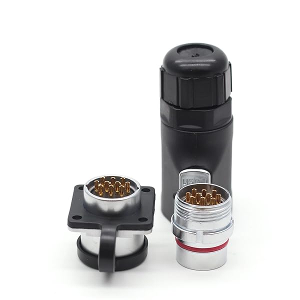 SZJELEN Buy SZJELEN XHP20 10Pin Waterproof Connector - IP67 Panel Mount Plug & Socket for Reliable Electrical Connections - View 5 of 8