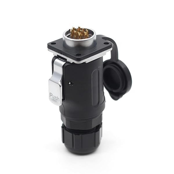 SZJELEN Buy SZJELEN XHP20 10Pin Waterproof Connector - IP67 Panel Mount Plug & Socket for Reliable Electrical Connections - View 6 of 8