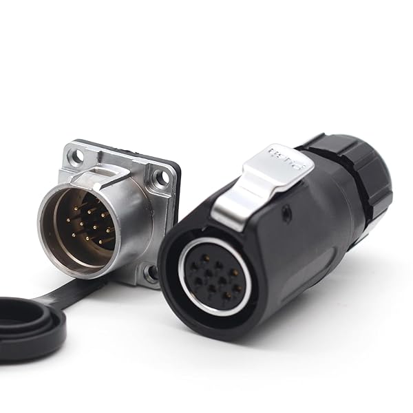 SZJELEN Buy SZJELEN XHP20 10Pin Waterproof Connector - IP67 Panel Mount Plug & Socket for Reliable Electrical Connections - View 8 of 8