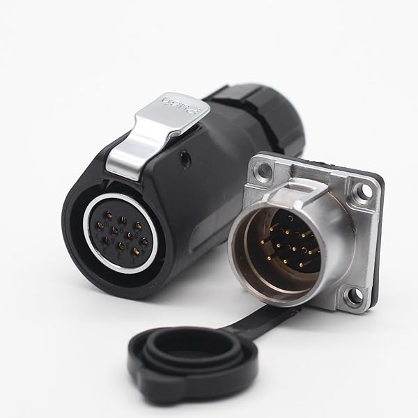 SZJELEN Buy SZJELEN XHP20 10Pin Waterproof Connector - IP67 Panel Mount Plug & Socket for Reliable Electrical Connections