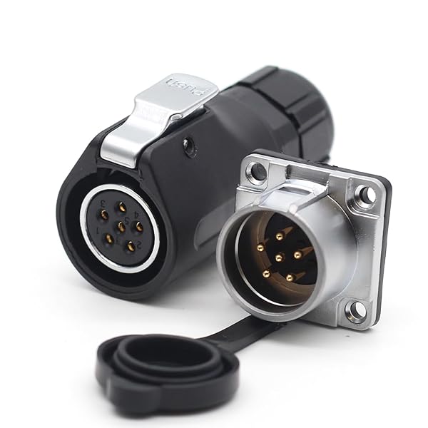 SZJELEN SZJELEN XHP20 6Pin Waterproof Connector for RV Solar Port | IP67 Industrial Electrical Plug & Socket - View 2 of 8