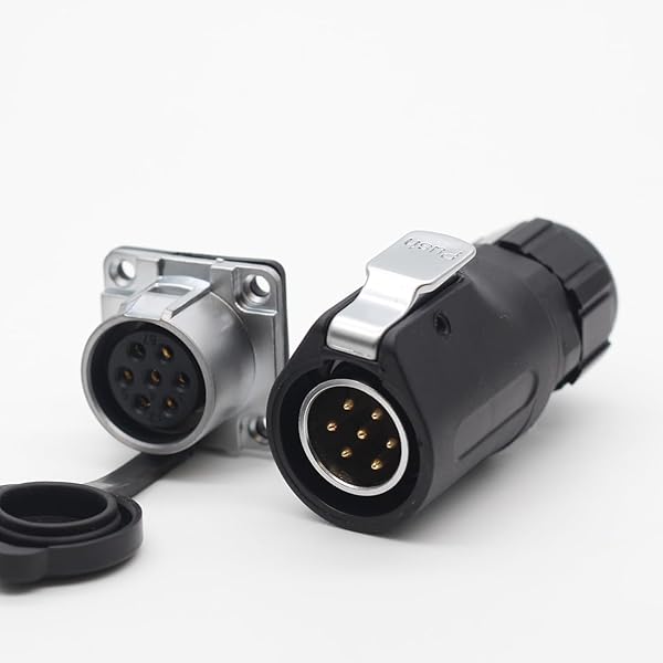 SZJELEN SZJELEN XHP20 Series 7Pin Waterproof Industrial Cable Connector for RV Solar - Male Plug & Female Socket - View 8 of 8