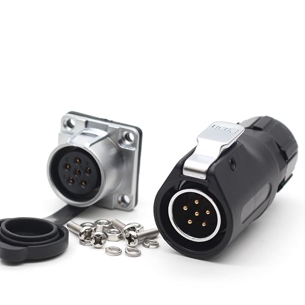 SZJELEN SZJELEN XHP20 6Pin Waterproof IP67 Connector for RV Solar - AC DC Signal Plug & Socket - View 2 of 8