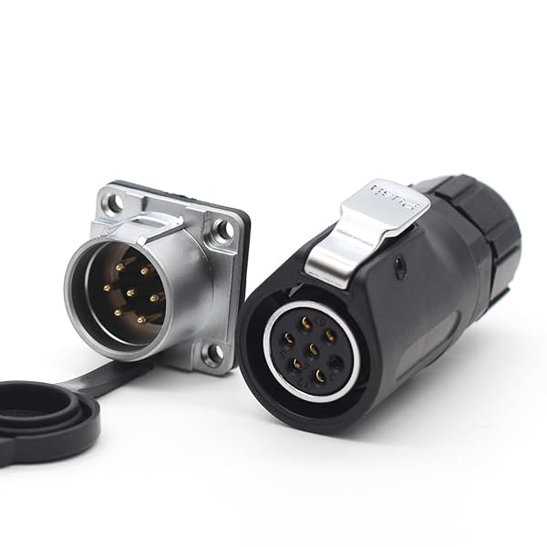 SZJELEN SZJELEN XHP20 15A 500V 7Pin Waterproof Industrial Cable Connector - Female Plug & Male Socket IP67 - View 8 of 8
