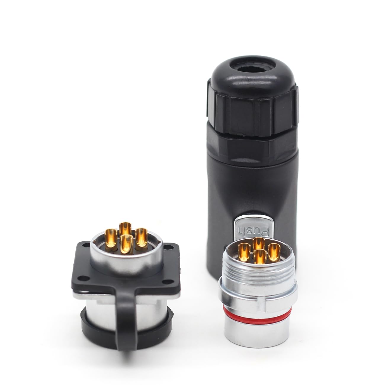 SZJELEN SZJELEN XHP20 4Pin Waterproof Power Connector Plug Socket IP67 for Electrical Wire Male and Female Connections - View 3 of 9