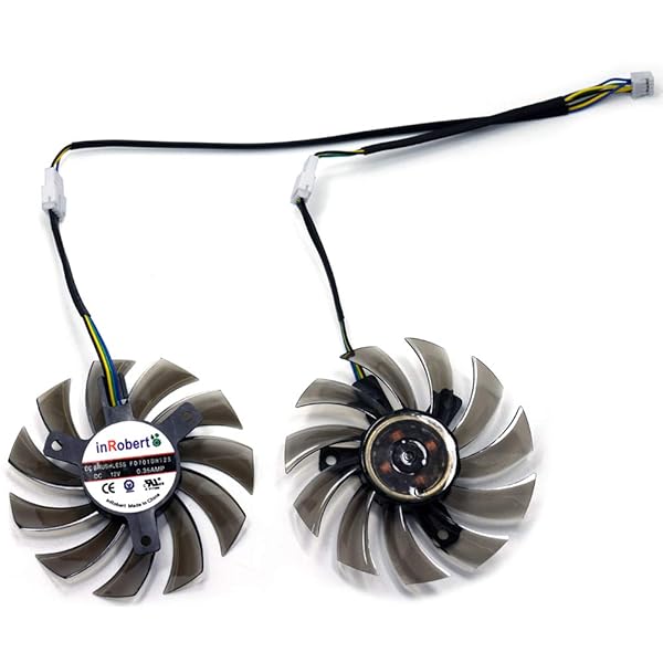 Replace Your Sapphire HD 6930/7850/7870 & ASUS GTX 570/760/770 with inRobert 75mm VGA Graphic Card Cooler Fan