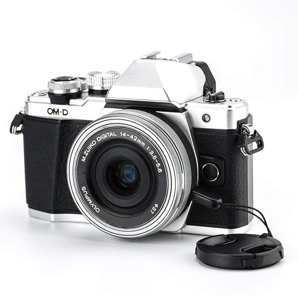 PROfezzion 2-Pack 37mm Front Lens Cap Cover & Keeper for Olympus OM-D EM10, EPL Series & More - View 6 of 7