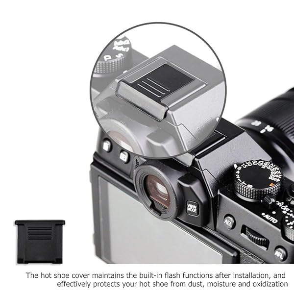 PROfezzion 2 Pack F Mount Body Cap & Rear Lens Cap for Nikon D3500, D5600, D850 & More - Essential Camera Protection - View 7 of 7