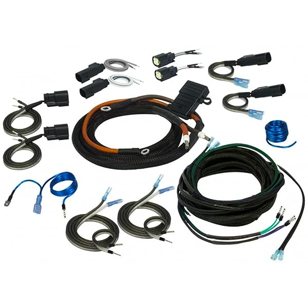 Stinger Universal Amp Wiring Kit for 1998 and Up Harley-Davidson Touring Motorcycles 2 and 4 Channel - View 4 of 6