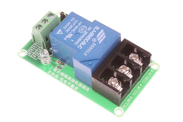 NOYITO NOYITO 30A 1-Channel Relay Module - High/Low Trigger, Optocoupler Isolation for PLC & Industrial Control - View 5 of 8