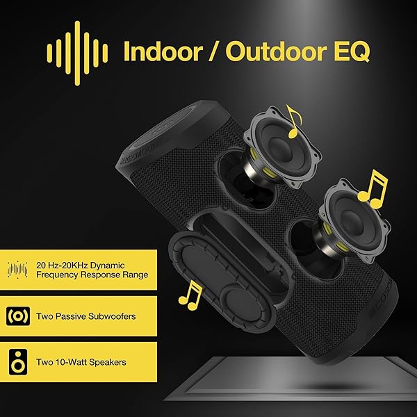 Scosche Scosche BTMSMSC1 BoomBottle: Waterproof Magnetic Bluetooth Speaker for Bikes, Golf Carts & More - View 7 of 9