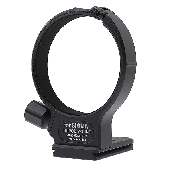 Hersmay "71mm Tripod Collar Mount Ring 1/4" for Sigma APO 70-200mm F2.8 II EX DG Macro HSM Lens - Enhance Stability & Performance"