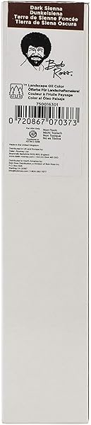 Bob Ross 200ml Dark Sienna Oil Paint - Perfect for Artists & Beginners