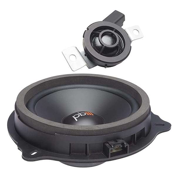 PowerBass Upgrade Your Sound: Powerbass OE65C-FD 6.5'' Component Speakers for Ford/Lincoln Replacement - View 4 of 6