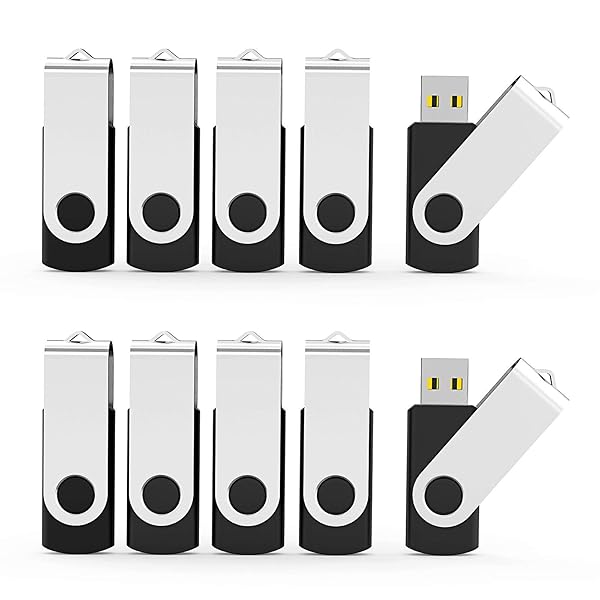 Aiibe Buy Aiibe 4GB USB Flash Drive 20 Pack - Bulk USB 2.0 Thumb Drives with LED Light for Easy Storage