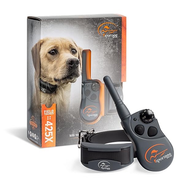 SportDOG SportDOG FieldTrainer 425X Remote Dog Training Collar Waterproof Rechargeable 500 Yard Range Static Vibrate Tone