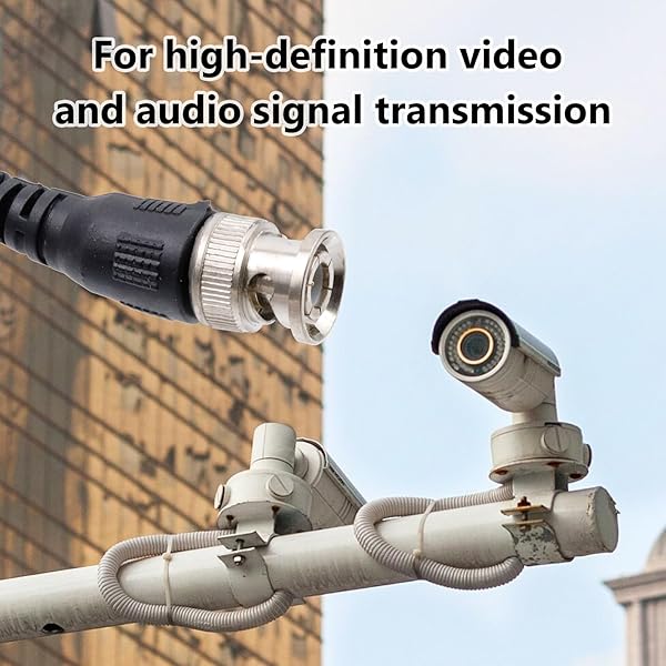 Antrader Antrader RG58 BNC to BNC Coaxial Cable 1.5ft Male/Male for CCTV - 10 Pack - View 6 of 6