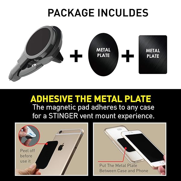 Ztylus Ztylus Stinger Car Phone Holder: Magnetic Mount & Emergency Escape Tool for Safe Driving - View 6 of 9