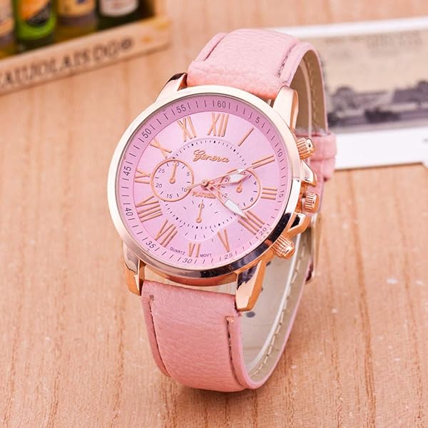 Weicam Weicam Wholesale 10 Pack Fashion Ladies PU Leather Wrist Watch Set Roman Numerals Analog Quartz Unisex - View 9 of 9