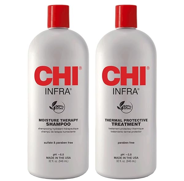 INFRA Infra Shampoo & Treatment Duo Set 32oz - Nourish & Revitalize Your Hair