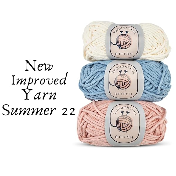 Thoughtful Stitch Thoughtful Stitch Knitting Kit for Beginners: Complete Yarn Set with Tutorial Book & Eco-Friendly Materials - View 7 of 10