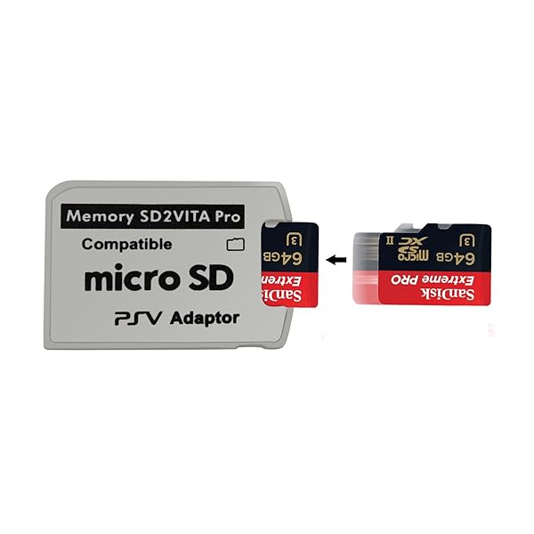 Funturbo Funturbo SD2Vita 5.0 Adapter for PS Vita: Ultimate Micro SD Solution for PSV 1000/2000 & PSTV with HENkaku Enso - View 5 of 8