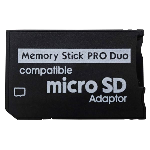 Funturbo Funturbo PSP Memory Stick Adapter: Micro SD to PRO Duo for PlayStation Portable & Camera - View 3 of 8