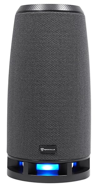 Rockville Rockville RockShip 50W Portable Bluetooth Speaker: LED Lights, Radio, USB & AUX Features - View 6 of 11