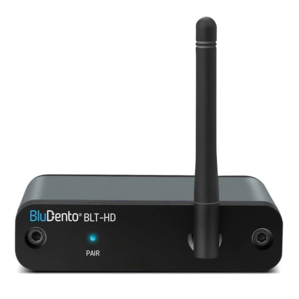 BluDento BluDento BLT-HD Bluetooth Receiver: Hi-Fi Audio Adapter with RCA, Coaxial & Optical Outputs - Bluetooth 5.1 & Enhanced Range