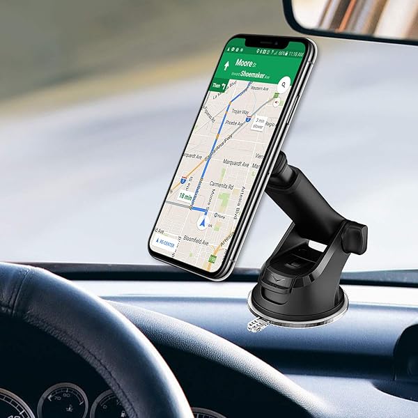 Cellet Cellet Magnetic Car Mount Phone Holder Universal Windshield Dashboard Holder with Long Arm for iPhones Samsung HTC GPS Devices - View 4 of 10